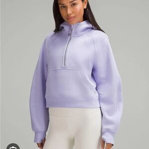 Lululemon half zip scuba